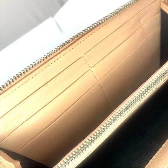 Balenciaga Peach Leather Wallet - Picture 9 of 12